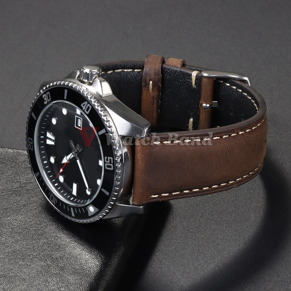 Genuine Calfskin Watchband for - огляд і ціна Omega Watch Speedmaster
