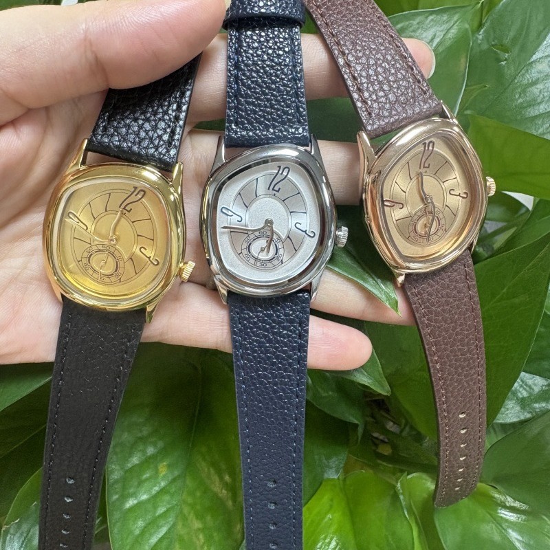 Newly designed uniquely twiste - огляд і ціна Leather Watch Band Men