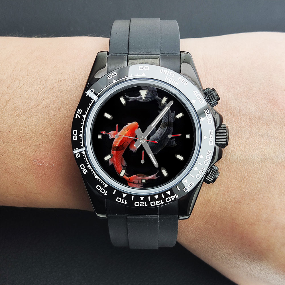 Customized Creative VK63 Watch - огляд і ціна Stainless Bracelet Diver