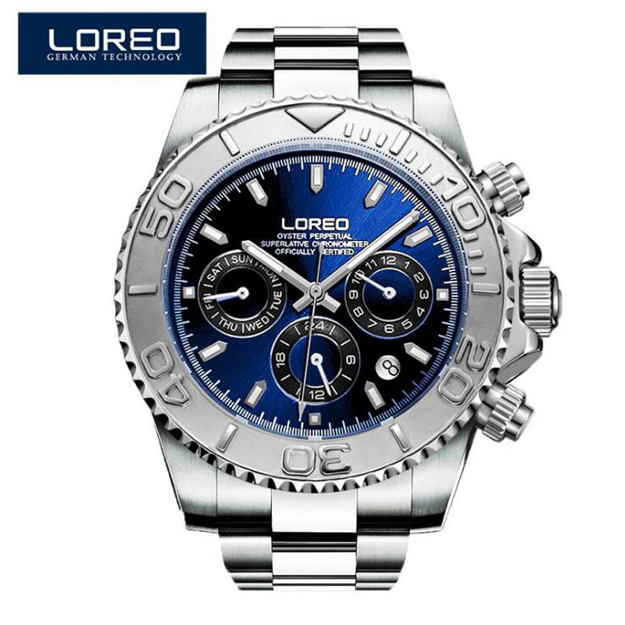 Waterproof 200m  LOREO Top Bra - огляд і ціна Cartier Watch Tank
