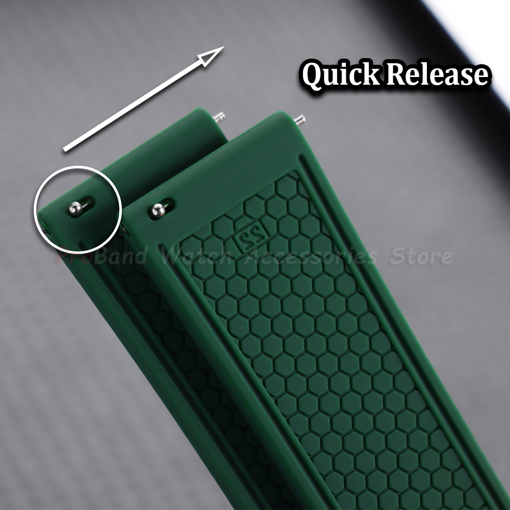 Quick Release Rubber Watch Str - огляд і ціна Nato Strap Nylon