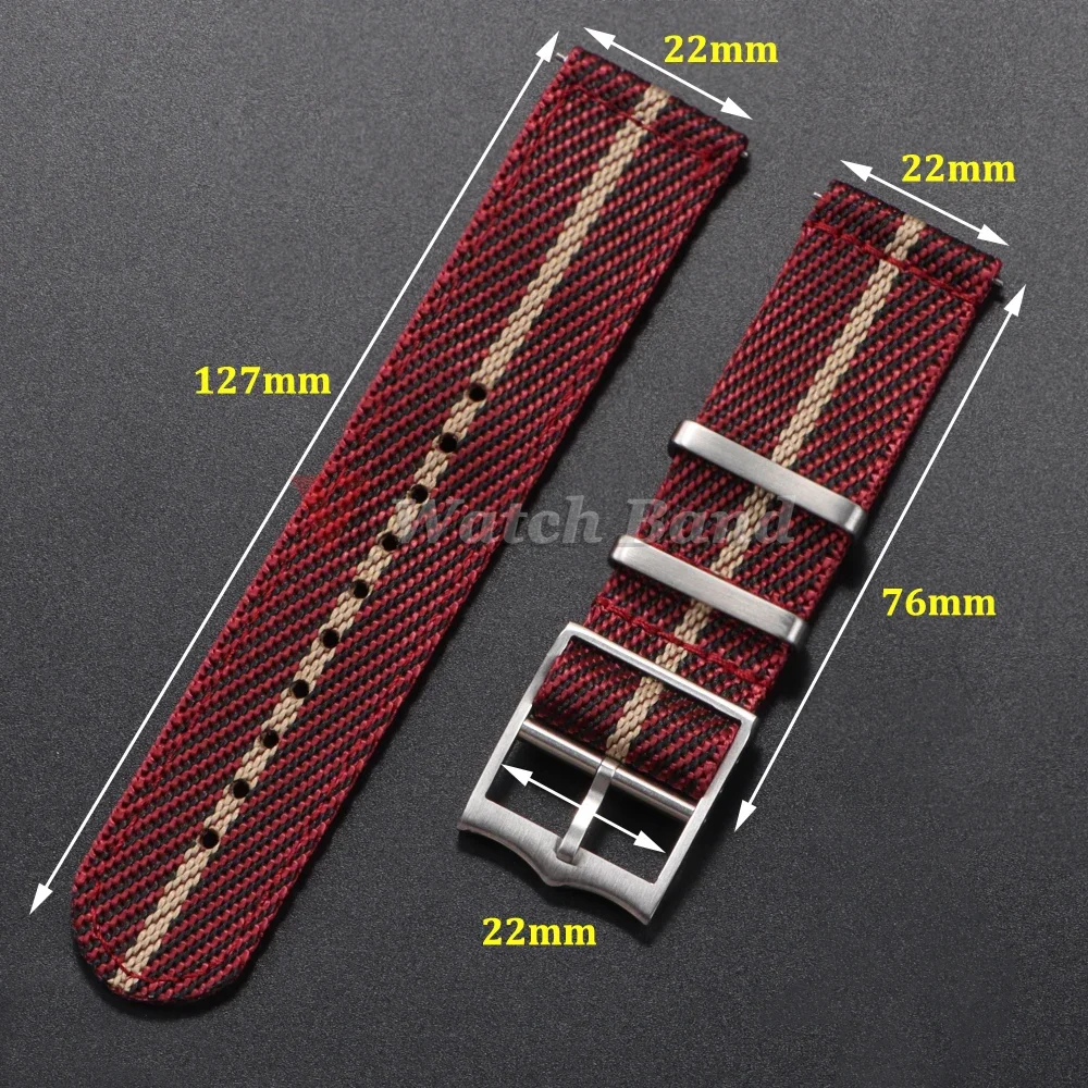 20 22mm Nylon Strap for Tudor  - огляд і ціна Nato Strap Nylon