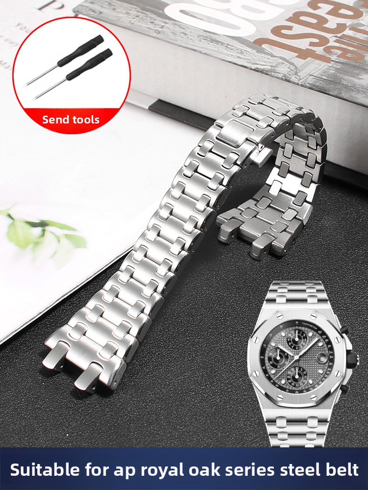 Stainless Steel Watch Strap fo - огляд і ціна Audemars Piguet Watch Royal Oak