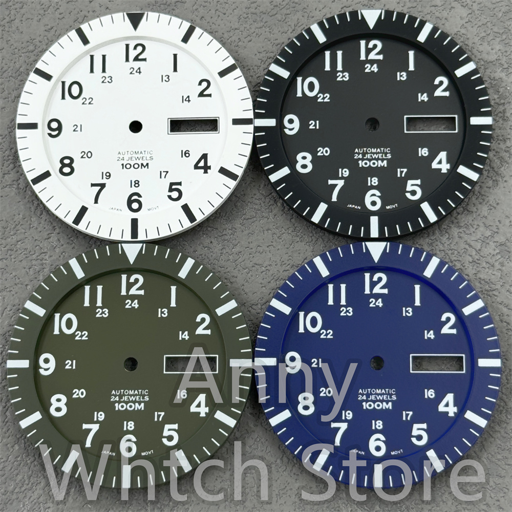 34.4mm Vintage White Black Dar - огляд і ціна Seiko Watch 5 Sports